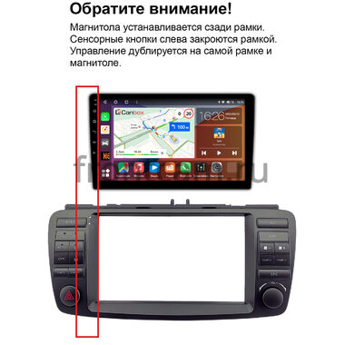 Toyota Brevis 2001-2007 Teyes CC3 6/128 9 дюймов RM-9-2283 на Android 10 (4G-SIM, DSP, QLed)