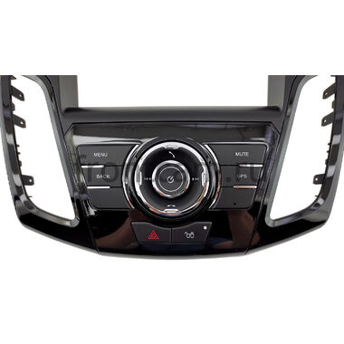 Ford Focus 3 (2011-2019) (черная, глянцевая) Canbox H-Line 4166-9-2360 на Android 10 (4G-SIM, 4/32, DSP, QLed)