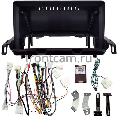 Рамка RM-9-2582 под магнитолу 9 дюймов для Lexus HS 250h 2009-2012 / Toyota Sai 2009-2017 (Тип 2)