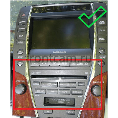 Lexus ES 5 2006-2012 (Тип AB) Canbox H-Line 3792-9-3257 на Android 10 (4G-SIM, 4/64, DSP, QLed)