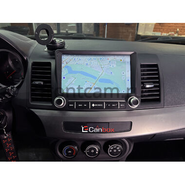 Mitsubishi Lancer 10 2007-2017 Canbox H-Line 3792-9-3300 на Android 10 (4G-SIM, 4/64, DSP, QLed)