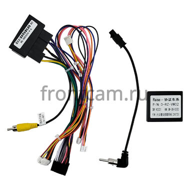 Volkswagen Golf 7 2012-2022 (черная, глянцевая) Teyes CC3 4/64 9 дюймов RM-9-3461 на Android 10 (4G-SIM, DSP, QLed)