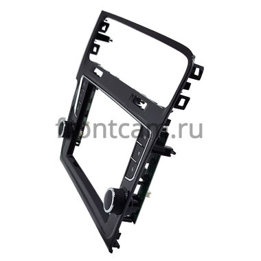 Рамка RM-9-3461 под магнитолу 9 дюймов для Volkswagen Golf 7 2012-2022 (черная, глянцевая)