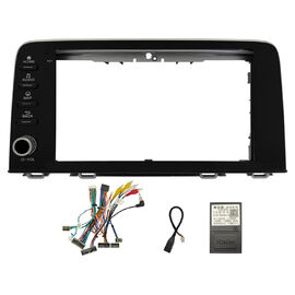 Рамка RM-9-4092 под магнитолу 9 дюймов для Honda CR-V 5 2016-2024, Breeze 2019-2022