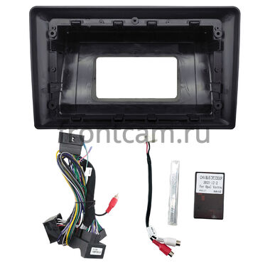 Рамка RM-9-5096 под магнитолу 9 дюймов для Opel Vectra C 2002-2008 (вместо БК)