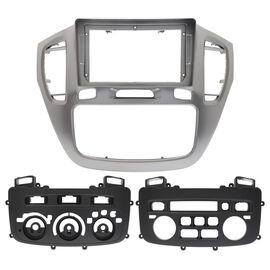 Рамка RM-9-614 под магнитолу 9 дюймов для Toyota Highlander (U20), Kluger (XU20) 2000-2007 (серебро)