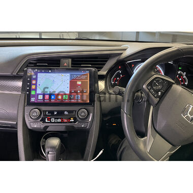 Honda Civic 10 2015-2021 Canbox M-Line 5610-9-650 на Android 10 (4G-SIM, 2/32, DSP, QLed, Tesla)