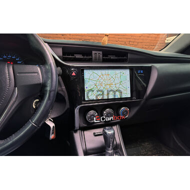 Toyota Corolla (E160/E170/E180) 2015-2024 Canbox H-Line 4166-9-TO540N на Android 10 (4G-SIM, 4/32, DSP, QLed)