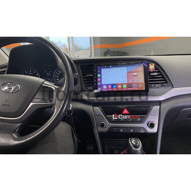 Hyundai Elantra 6 (AD) 2015-2019 (для авто без камеры) Canbox H-Line 7804-9025 на Android 10 (4G-SIM, 6/128, DSP, IPS) С крутилками