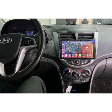 Hyundai Solaris, Accent 4 2010-2019 Canbox M-Line 7841-9027 на Android 10 (4G-SIM, 4/64, DSP, QLed)