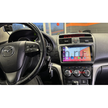 Mazda 6 (GH) 2007-2013 Canbox H-Line 5613-9033 на Android 10 (4G-SIM, 6/128, DSP, QLed, Tesla)