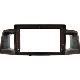 Рамка RM-9074 под магнитолу 9 дюймов для Toyota Allex, Corolla (E120) 2000-2007 (коричневая)