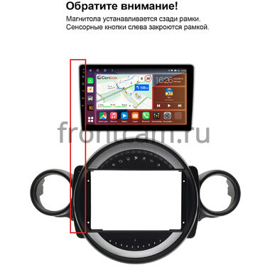 Рамка RM-9131 под магнитолу 9 дюймов для Mini Cabrio 2, Clubman, Coupe, Hatch, Roadster 2007-2015