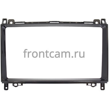 Рамка RM-9148 под магнитолу 9 дюймов для Mercedes A-klasse (W169), B-klasse (W245), Vito 2 (W639), Vito 3 (W447), Viano (W639) 2006-2018 (глянцевая)