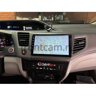 Honda Civic 9 4D 2011-2015 (левый руль, седан) Canbox M-Line 4544-9166 на Android 10 (4G-SIM, 2/32, DSP, QLed)