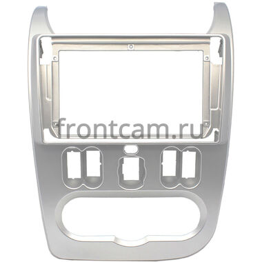 Рамка RM-9181 под магнитолу 9 дюймов для Renault Logan, Sandero 2009-2015 / Lada Largus 2012-2021