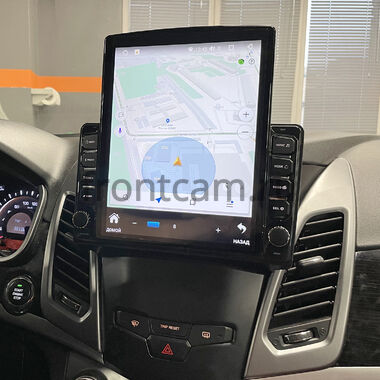SsangYong Actyon 2 (2013-2024) Teyes CC3 2K 4/32 9.5 дюймов RM-9183 на Android 10 (4G-SIM, DSP, QLed)