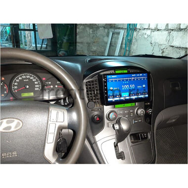 Hyundai H1 2, Grand Starex (2007-2015) (черная) Teyes CC3 4/64 9 дюймов RM-9284 на Android 10 (4G-SIM, DSP, QLed)