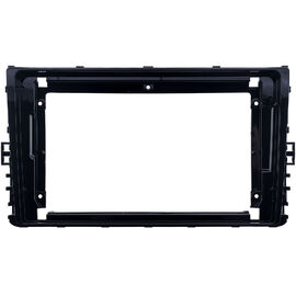 Рамка RM-9299 под магнитолу 9 дюймов для Volkswagen Passat B8, Tiguan 2, Teramont, Jetta 7, Arteon, Transporter T6, Caravelle T6, Multivan T6, Tayron, Viloran 2017-2026 / Skoda Kamiq 2018-2026