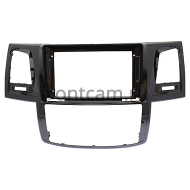 Toyota Fortuner, Hilux 7 2004-2015 (с кондиционером или климат-контролем) Canbox H-Line 4166-9414 на Android 10 (4G-SIM, 4/32, DSP, QLed)