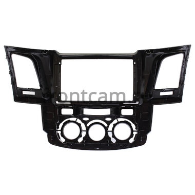 Toyota Fortuner, Hilux 7 2004-2015 (с кондиционером или климат-контролем) Canbox H-Line 4166-9414 на Android 10 (4G-SIM, 4/32, DSP, QLed)