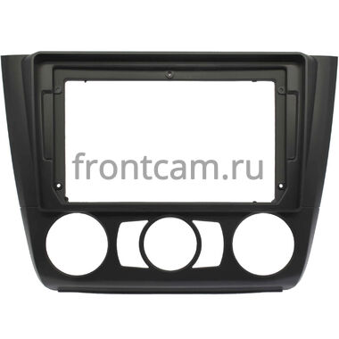 Рамка RM-9449 под магнитолу 9 дюймов для BMW 3 (E90, E91, E92, E93), 1 (E81, E82) 2004-2014 (авто без климат-контроля)