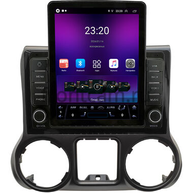 Jeep Wrangler 3 (JK) 2014-2018 OEM GT095-10-0010 на Android 10 (2/16, DSP, Tesla)