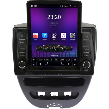 Toyota Aygo (2005-2014) OEM RS095-10-1152 на Android 10 (1/16, DSP, Tesla)