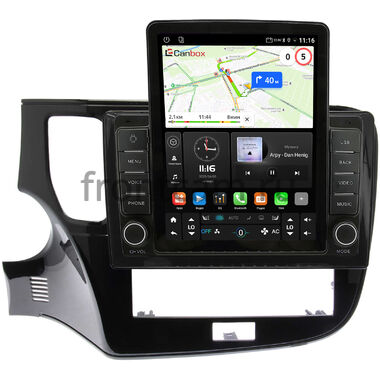 Mitsubishi Outlander 3 2020-2024 (глянец) Canbox GTR095-10-1153 на Android 10 (QLed, 4/64, DSP, CarPlay)