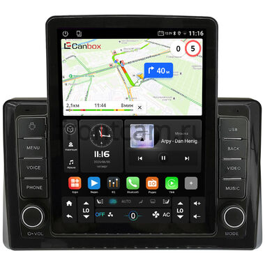Renault Arkana, Duster 2, Master 2019-2024 Canbox GTR095-10-1470 на Android 10 (QLed, 4/64, DSP, CarPlay)