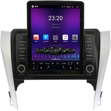 Toyota Camry XV50 (2011-2014) OEM RS095-10-169 на Android 10 (1/16, DSP, Tesla) (для авто без камеры)