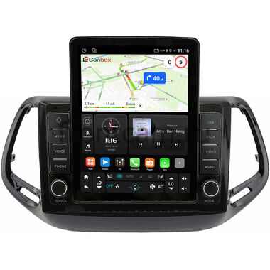 Jeep Compass II 2017-2026 Canbox GTR095-10-3500 на Android 10 (QLed, 4/64, DSP, CarPlay)