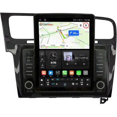 Volkswagen Golf 7 2012-2020 (глянцевая) Canbox GTR095-10-469 на Android 10 (QLed, 4/64, DSP, CarPlay)