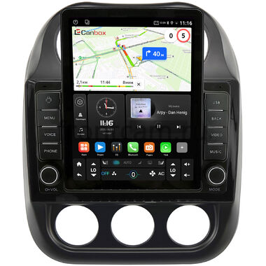 Jeep Compass, Liberty (Patriot) 2009-2016 Canbox GTR095-10-810 на Android 10 (QLed, 4/64, DSP, CarPlay)