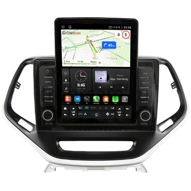 Jeep Cherokee 5 (KL) 2013-2024 Canbox GTR095-10-811 на Android 10 (QLed, 4/64, DSP, CarPlay)