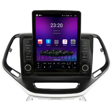 Jeep Cherokee 5 (KL) 2013-2024 OEM RS095-10-811 на Android 10 (1/16, DSP, Tesla)