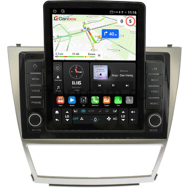 Toyota Camry XV40 2006-2011 Canbox GTR095-1063 на Android 10 (QLed, 4/64, DSP, CarPlay)