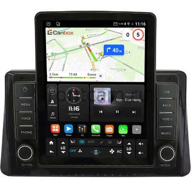 Mitsubishi Eclipse Cross 2017-2026 Canbox GTR095-1080 на Android 10 (QLed, 4/64, DSP, CarPlay)