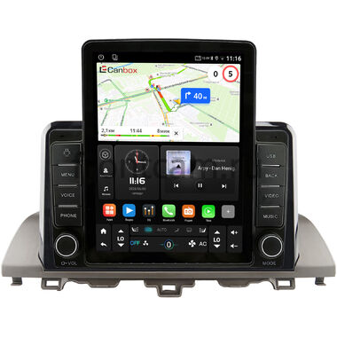 Honda Accord CV 10, Inspire 6 2018-2023 (глянцевая) Canbox GTR095-9-036 на Android 10 (QLed, 4/64, DSP, CarPlay)