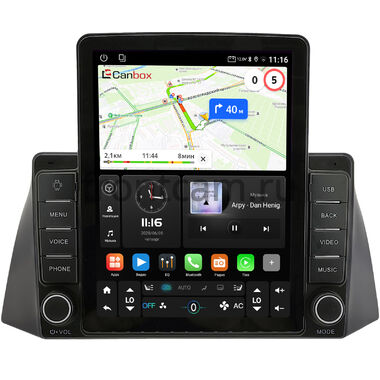 Chery Tiggo (T11) 2005-2013 Canbox GTR095-9-1014 на Android 10 (QLed, 4/64, DSP, CarPlay)