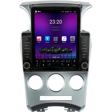 Kia Carens 2 (2006-2012) (с кондиционером) OEM GT095-9-1054 на Android 10 (2/16, DSP, Tesla)