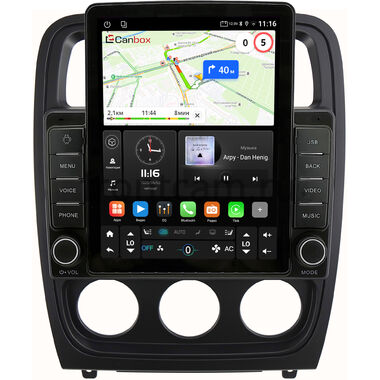 Dodge Caliber 2009-2013 Canbox GTR095-9-1115 на Android 10 (QLed, 4/64, DSP, CarPlay)