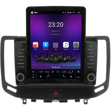 Infiniti G25, G35, G37 (2006-2013) (для авто с сенсорным экраном) OEM RS095-9-1141 на Android 10 (1/16, DSP, Tesla)