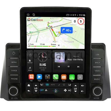 УАЗ Patriot, Профи 2016-2026 Canbox GTR095-9-1170 на Android 10 (QLed, 4/64, DSP, CarPlay)