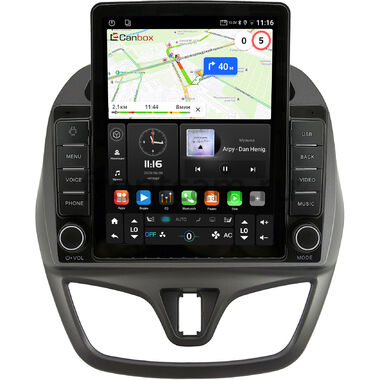 Chevrolet Spark 4 (M400) 2015-2024 Canbox GTR095-9-1235 на Android 10 (QLed, 4/64, DSP, CarPlay)