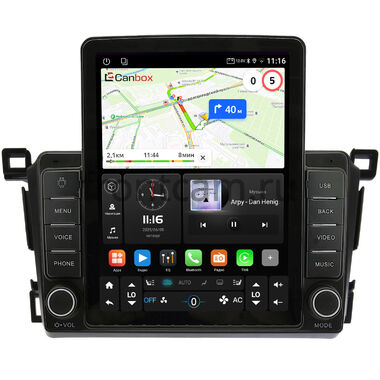 Toyota RAV4 4 (XA40) 2012-2019 Canbox GTR095-9-1285 на Android 10 (QLed, 4/64, DSP, CarPlay)