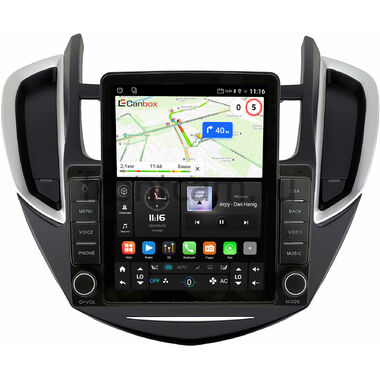 Chevrolet Tracker 3 2013-2017 Canbox GTR095-9-2660 на Android 10 (QLed, 4/64, DSP, CarPlay)