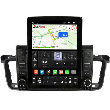 Peugeot 508 2011-2018 Canbox GTR095-9-271 на Android 10 (QLed, 4/64, DSP, CarPlay)