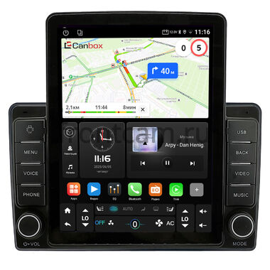 Mercedes C-klasse (W203), CLK-klasse (W209), Vito, Viano, G-klasse (W463) Canbox GTR095-9-272 на Android 10 (QLed, 4/64, DSP, CarPlay)