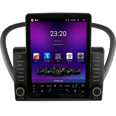 Peugeot 607 (2000-2010) OEM RS095-9-6060 на Android 10 (1/16, DSP, Tesla)